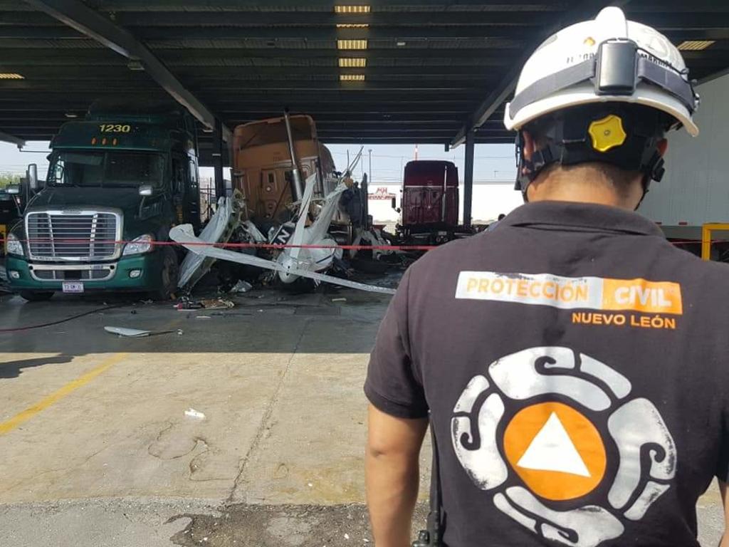 Habría 6 muertos tras caída de avioneta en Ciénega de Flores