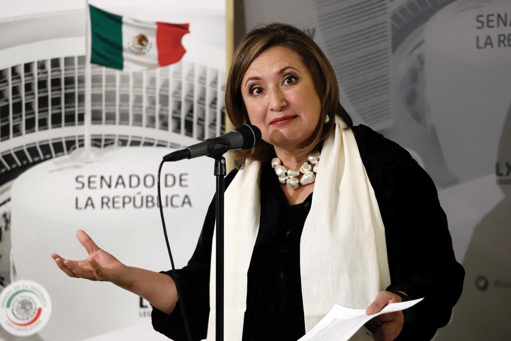 Xóchitl Gálvez deja el PAN para sumarse al PRD en el Senado