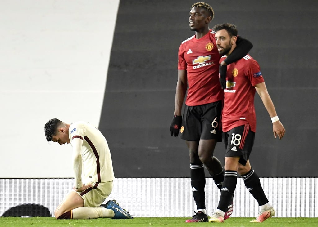 Manchester United humilla a la Roma