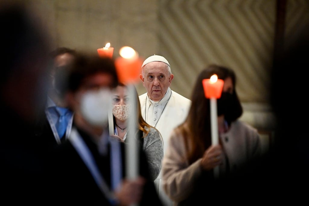 El Papa ora por el fin de la pandemia