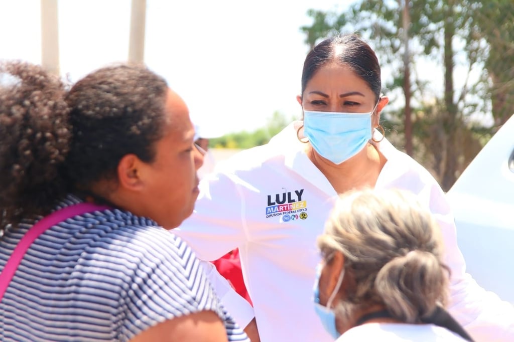 Dignificaremos el sector salud: Luly Martínez