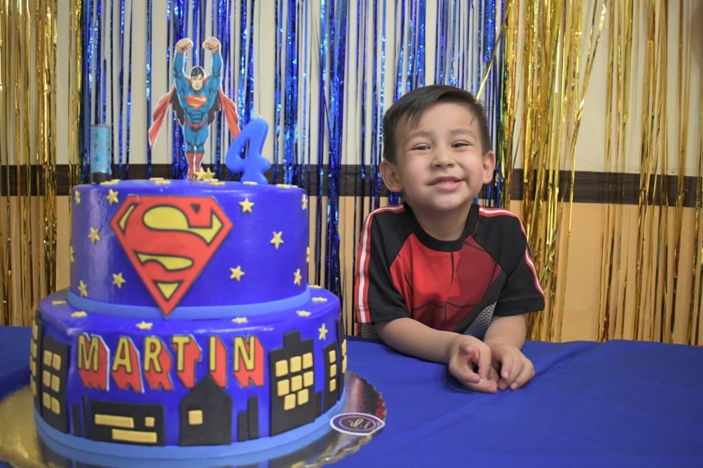 Martín López celebra sus 4 años