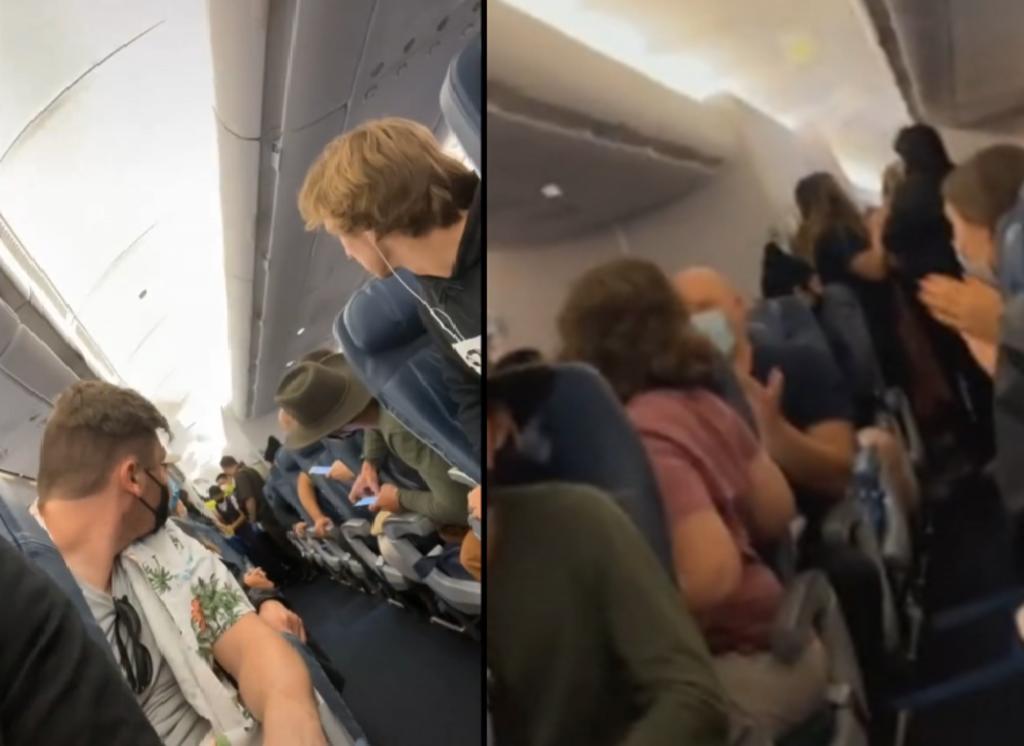 Mujer da a luz a mitad de vuelo y lo mejor fue la reacción de los pasajeros