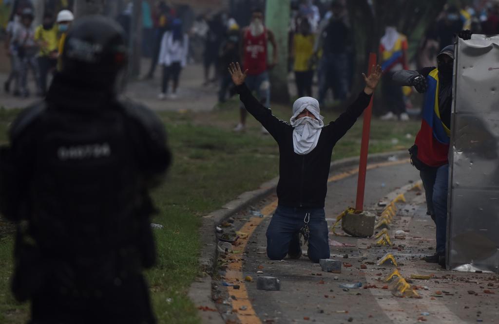 Denuncian desaparición de 87 personas durante protestas en Colombia