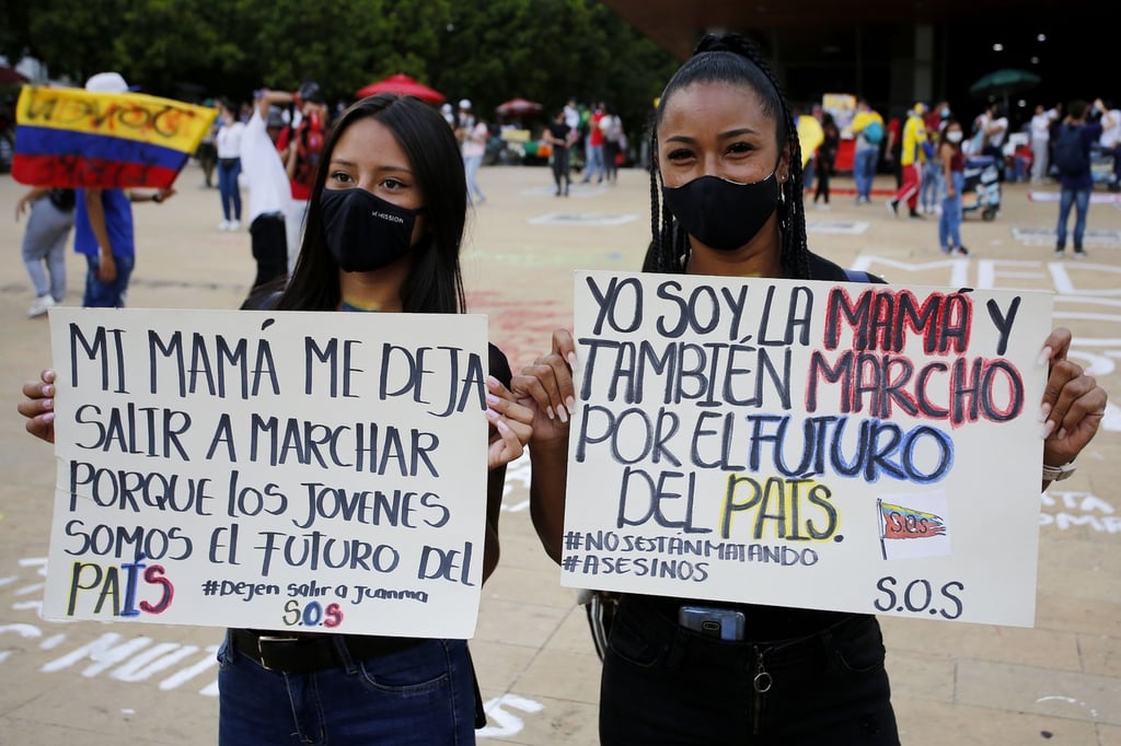 Colombia avanza en diálogo político; las protestas siguen
