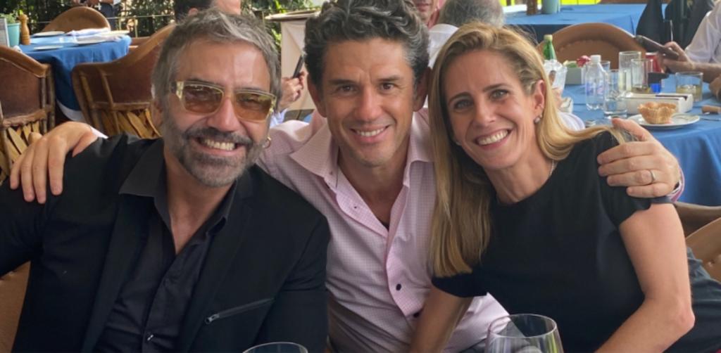 Irarragorri celebra su cumpleaños junto a su esposa y Alejandro Fernández