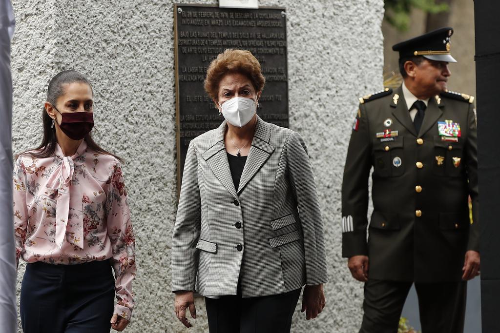 Dilma Rousseff respalda a Sheinbaum como mejor alcaldesa del mundo