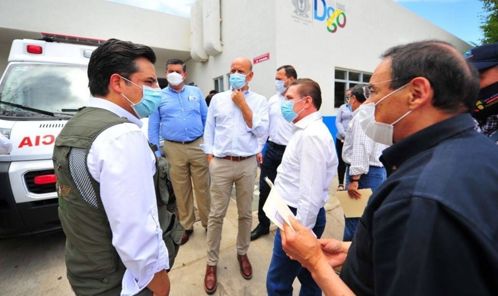 El Director General del IMSS visita región de Las Quebradas