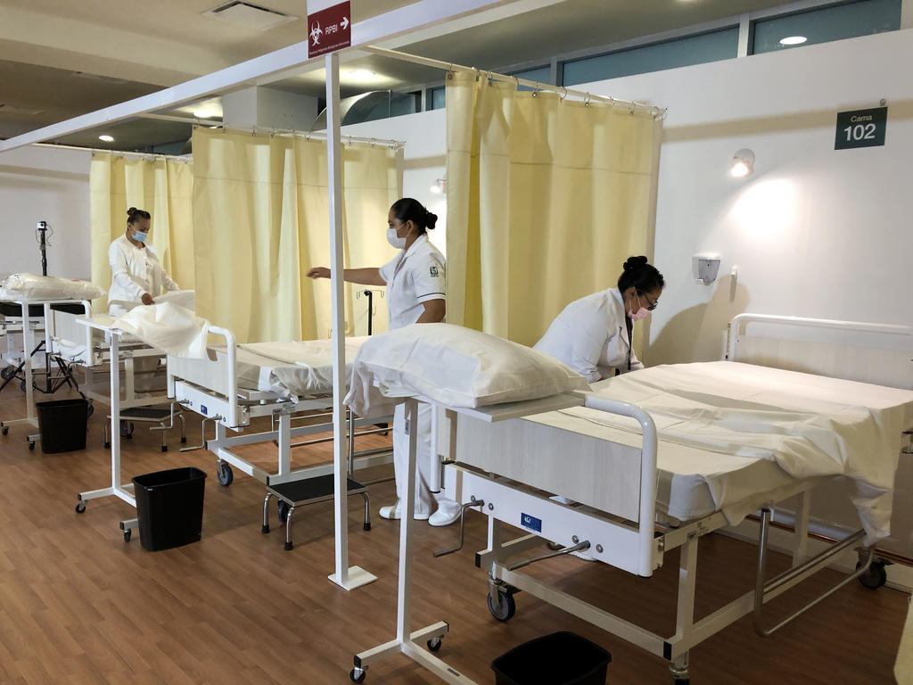 Desactivarán estados hospitales temporales ante reducción de casos COVID