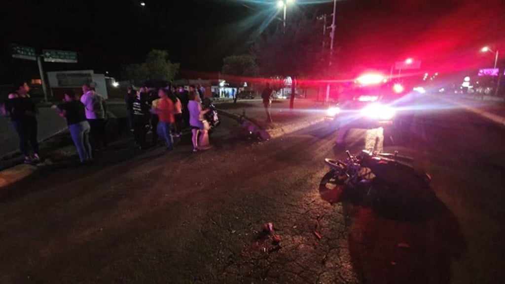 Fallece motociclista tras sufrir accidente en el entronque a El Pueblito