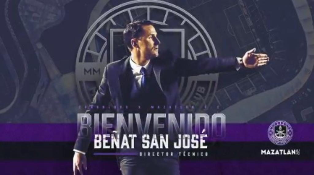 Mazatlán FC anuncia a Beñat San José como su nuevo técnico