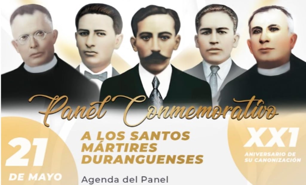 Organizan panel para conmemorar a los Santos Mártires Duranguenses