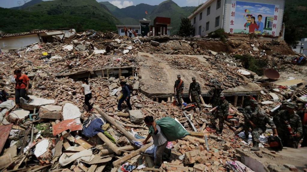 Terremoto de magnitud 6.4 sacude suroeste de China