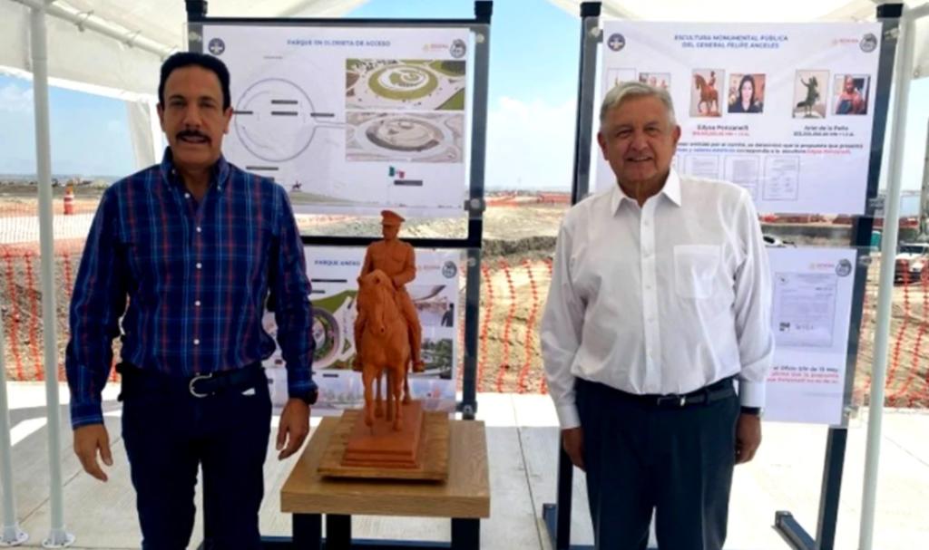 Invertirán 18 mdp en escultura para nuevo aeropuerto 'Felipe Ángeles'