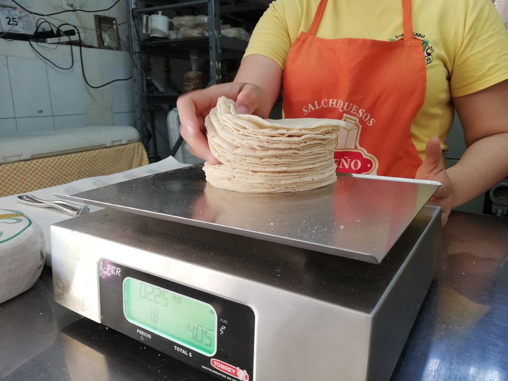 Aumenta el kilo de tortilla a 18 pesos