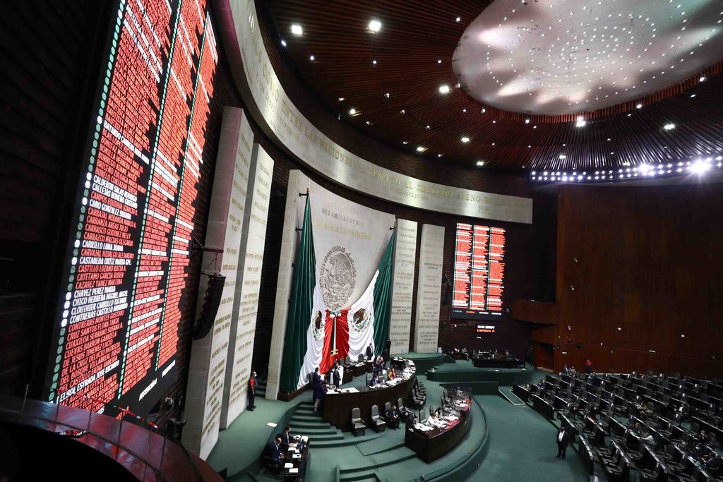 Fuera, 63.2 % de reformas legislativas de Morena