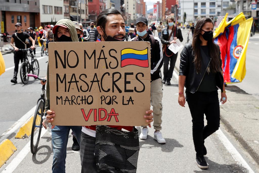 Violencia y COVID-19 pegan a paz colombiana