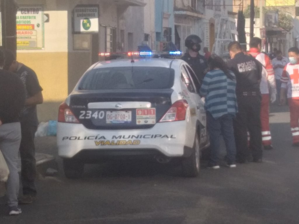 'Borrachazo' en el Centro de Durango daña dos vehículos