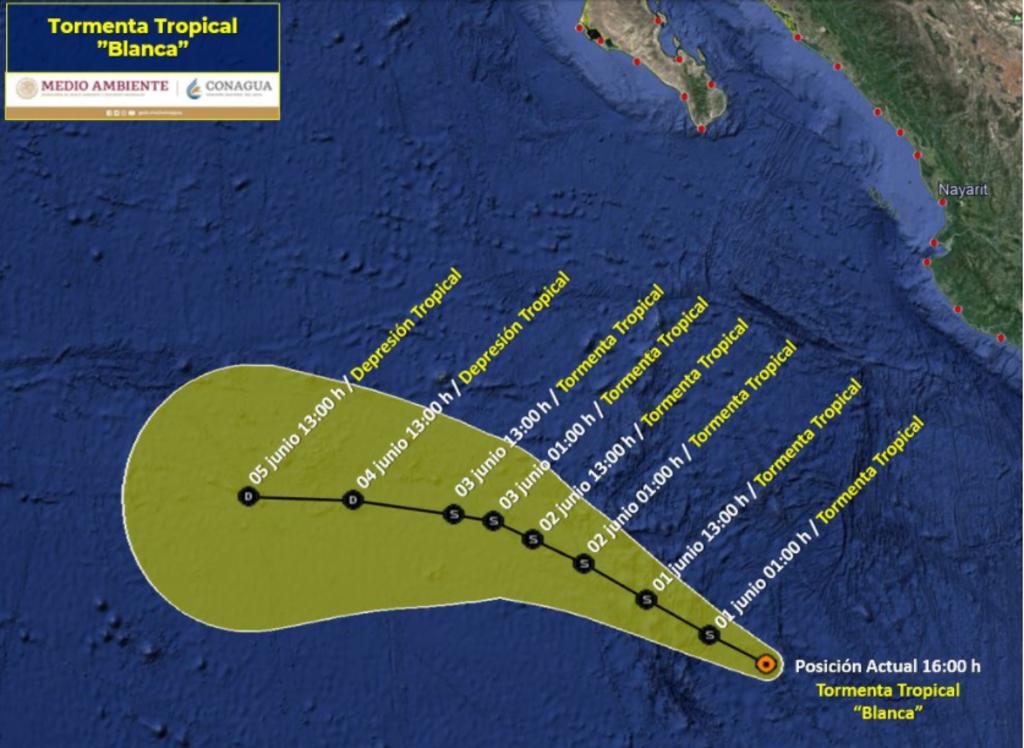 Se forma segunda tormenta tropical lejos de costas del Pacífico mexicano