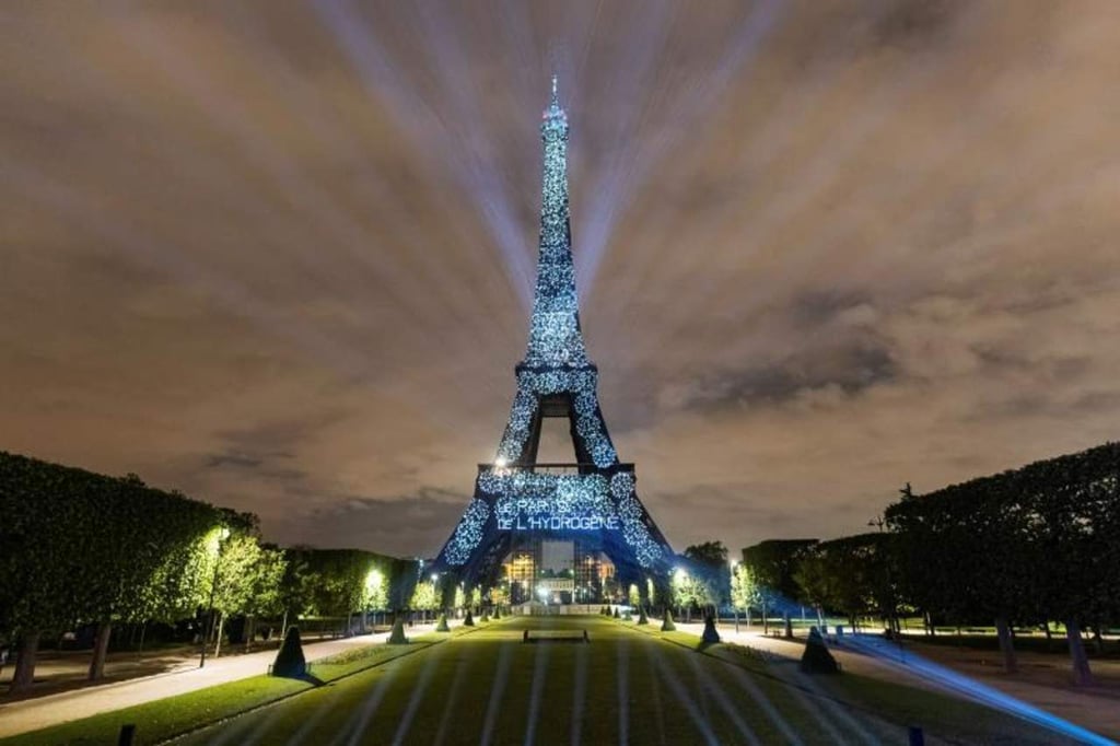 Torre Eiffel, iluminada con hidrógeno renovable