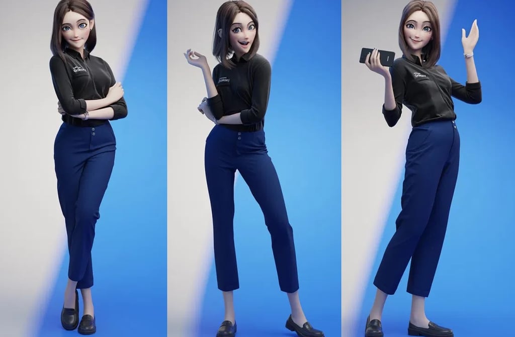 Ella es 'Sam', la nueva 'asistente' virtual de Samsung