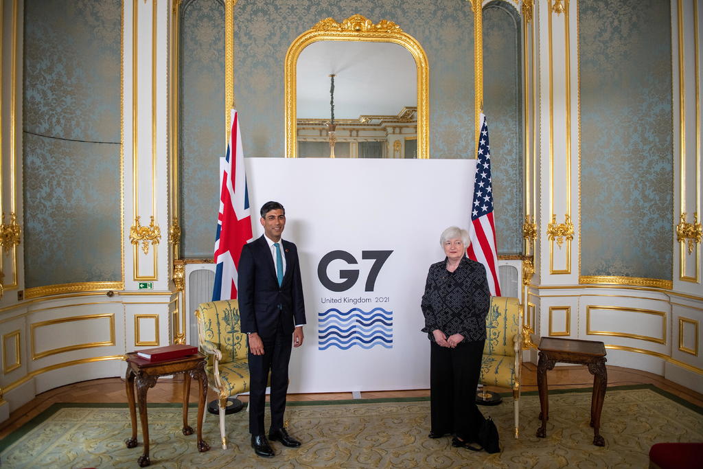 Debatirá G7 impuesto global propuesto por Biden