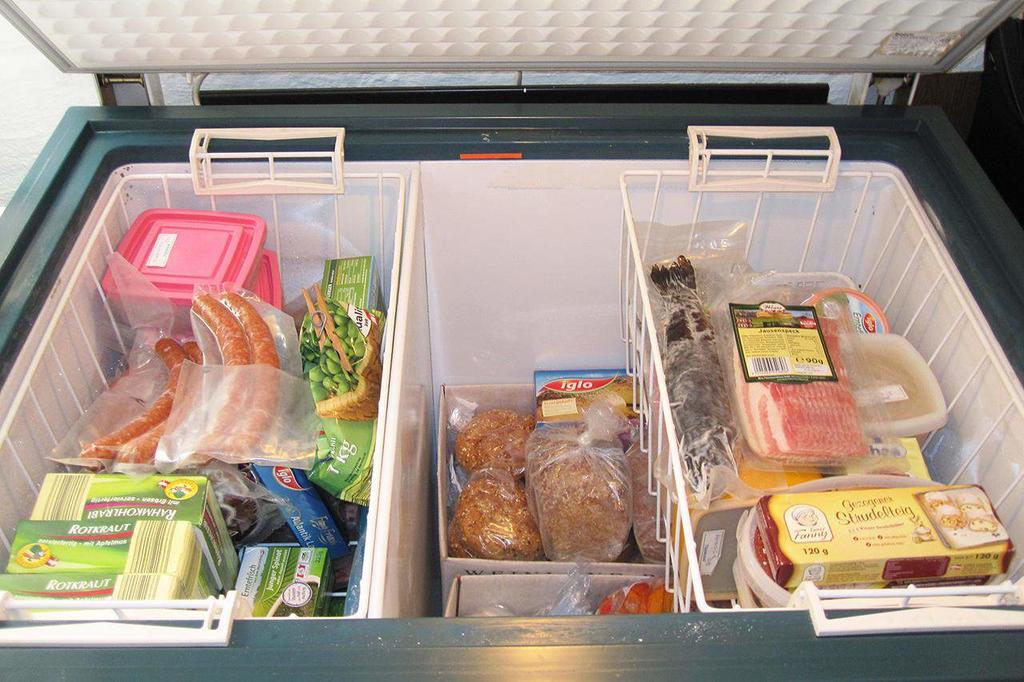 ¿Qué alimentos no se deben guardar en el congelador?