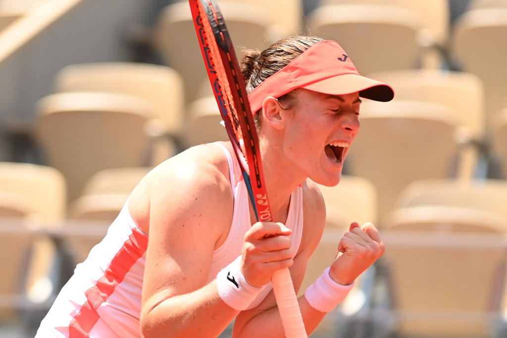 Tamara Zidansek alcanza las semifinales del Roland Garros