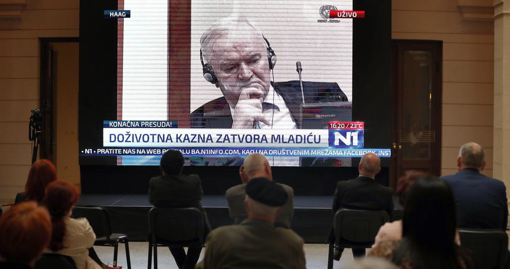 Celebra Croacia condena a Ratko Mladic; agrega que se queda corta