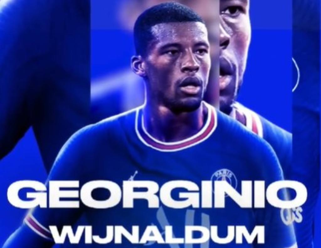 Georginio Wijnaldum se convierte en jugador del PSG