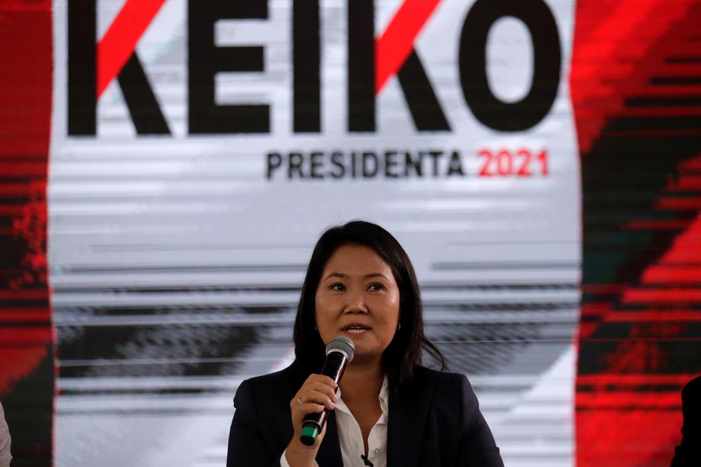 Apuesta Keiko Fujimori por la 'vía Trump' ante aparente derrota electoral