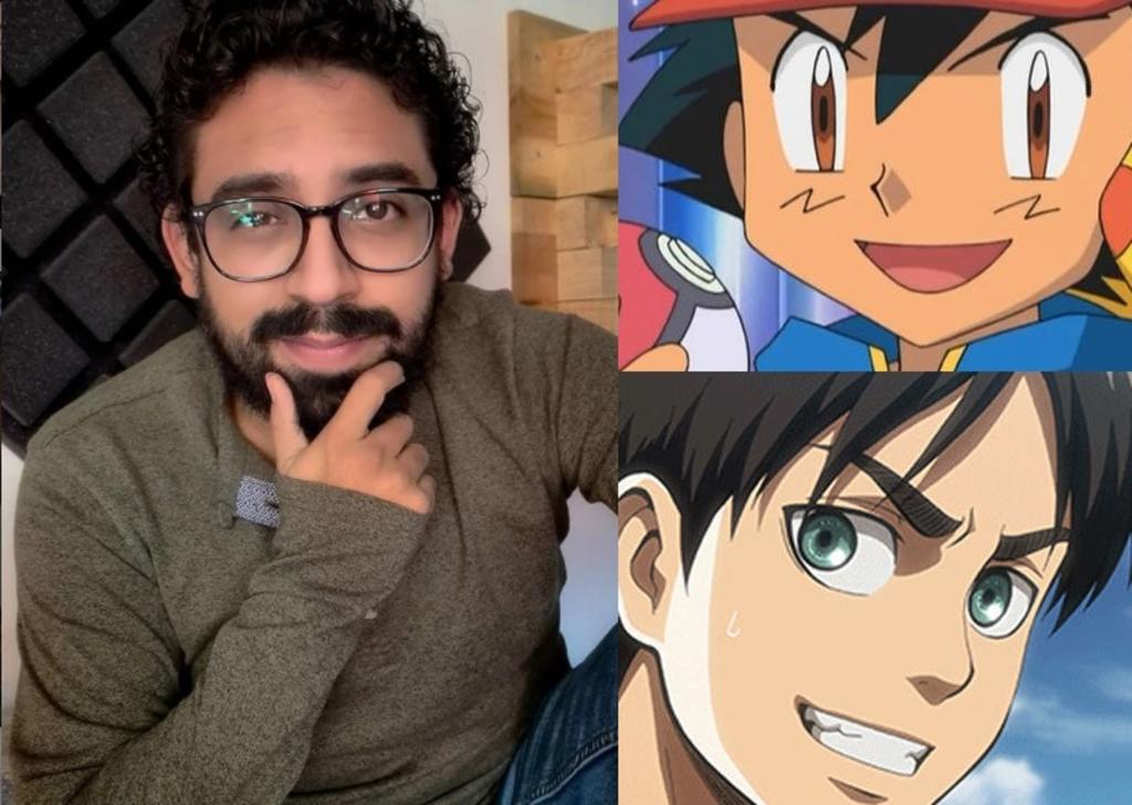 'De los tropiezos al éxito'; así es Miguel Ángel Leal, voz de 'Ash', 'Meliodas' y 'Eren'