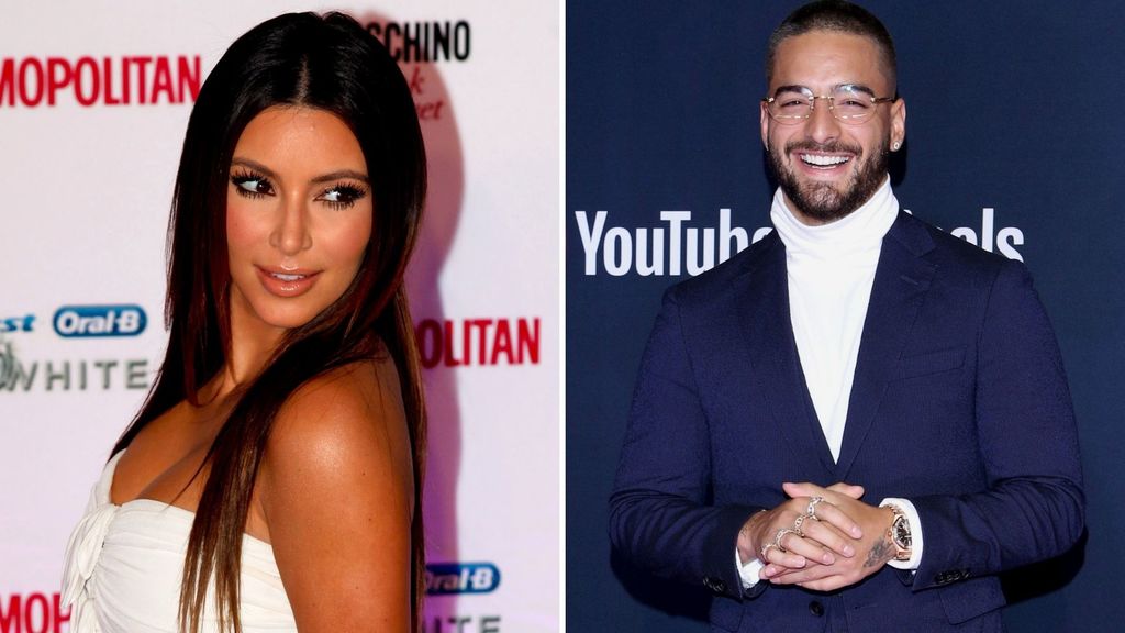 Kim Kardashian niega romance con Maluma