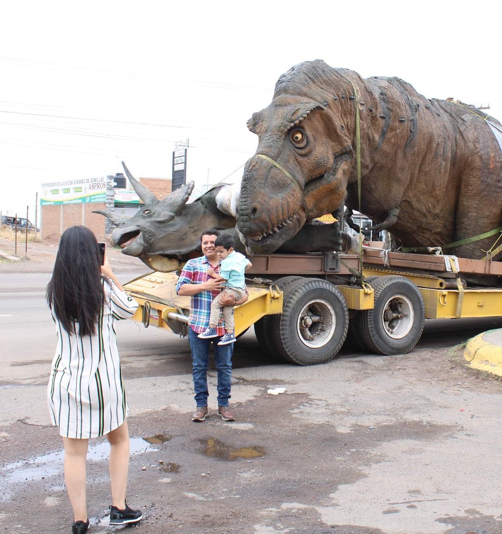 Próxima semana habrá Expo Dinosaurios en Durango