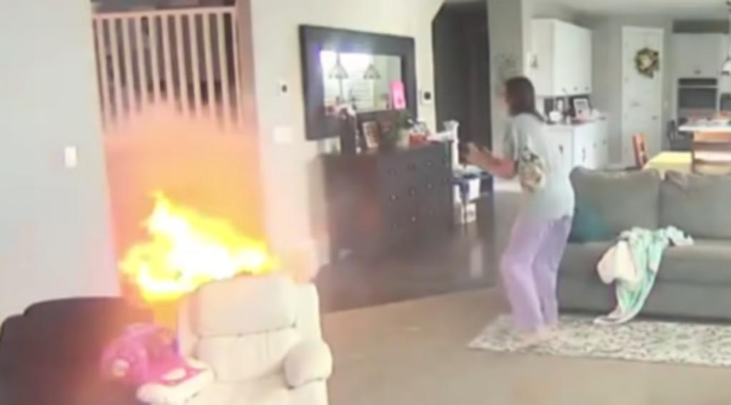 'Hoverboard' se incendia y explota dentro de un hogar cerca de dos niños