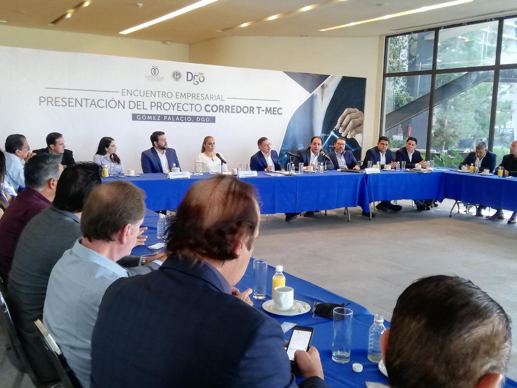 Gobierno de Durango presenta corredor T-MEC; participarán Coahuila y Sinaloa