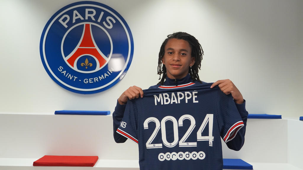 PSG renueva el contrato del hermano menor de Mbappé