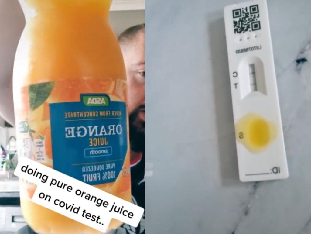 Jóvenes utilizarían jugo de naranja para dar positivo a prueba COVID-19 y faltar a clases