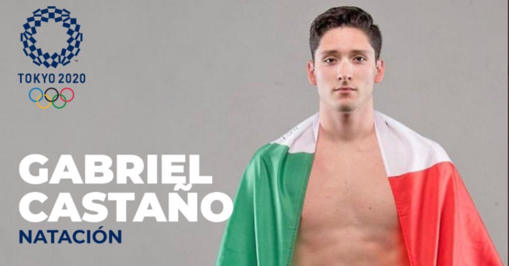 Gabriel Castaño consigue plaza de natación para México en los Juegos Olímpicos