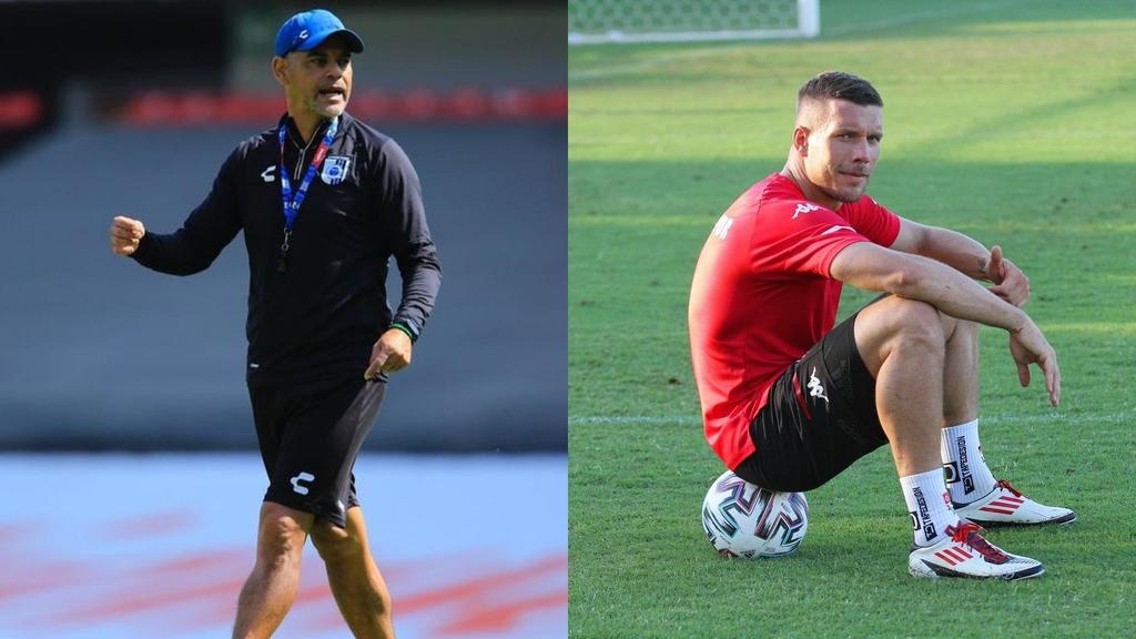 Héctor 'Pity' Altamirano no dirigirá a Lukas Podolski 