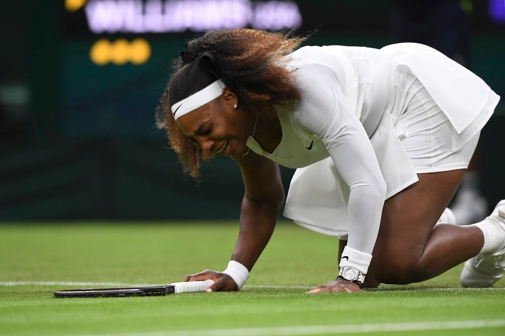 Serena Williams se retira de Wimbledon por una lesión en el  tobillo