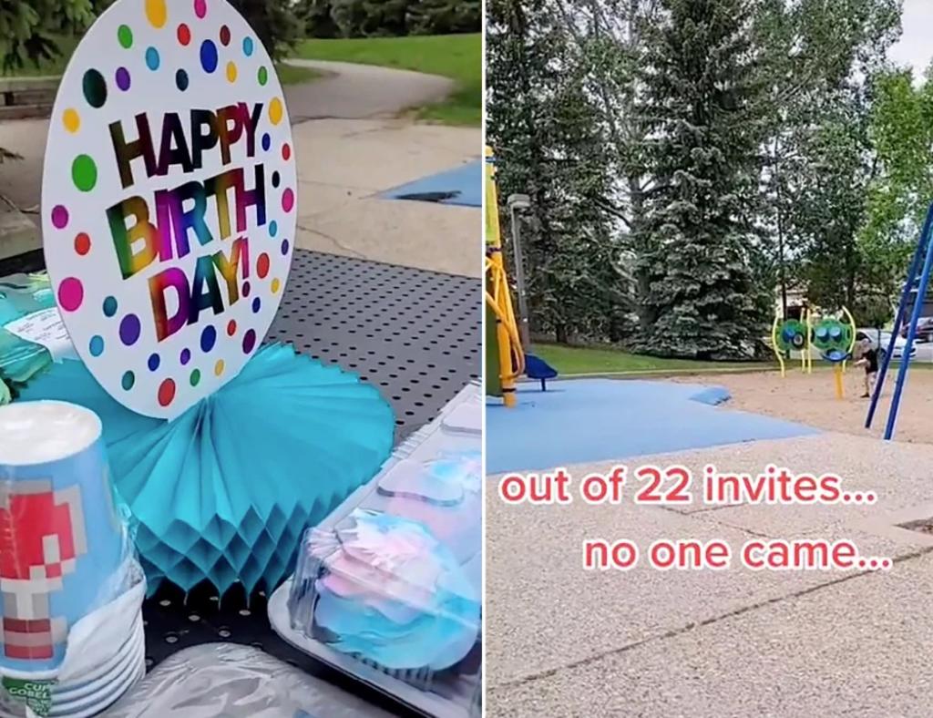 Niño pasa su sexto cumpleaños solo porque nadie llegó a su fiesta
