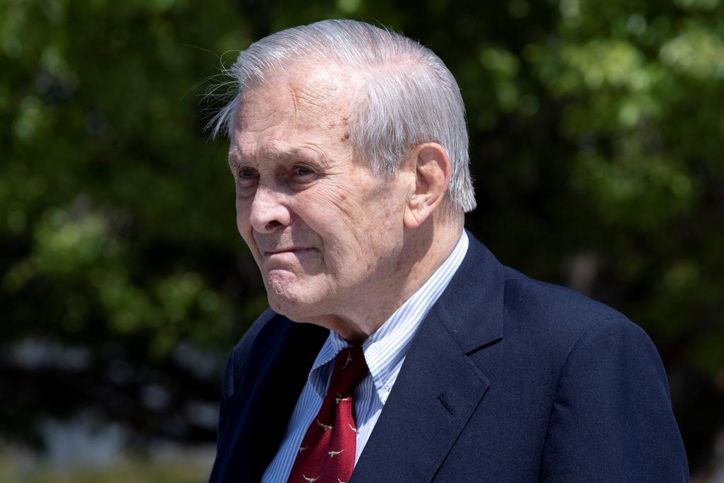 Muere a los 88 años Donald Rumsfeld, exsecretario de Defensa de EUA