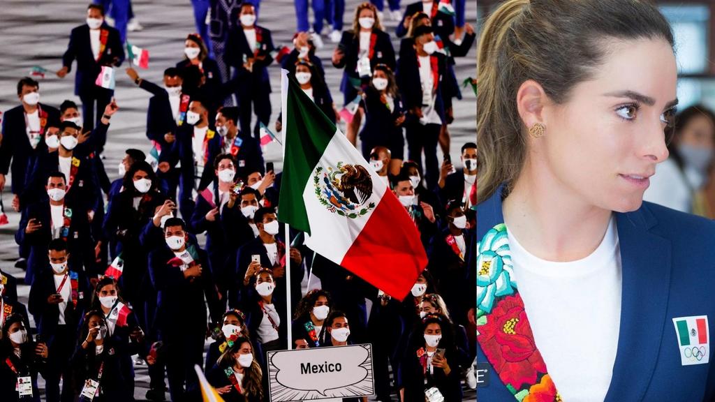 El traje de México en la inauguración de los Juegos Olímpicos de Tokio 2020 y su importante bordado artesanal