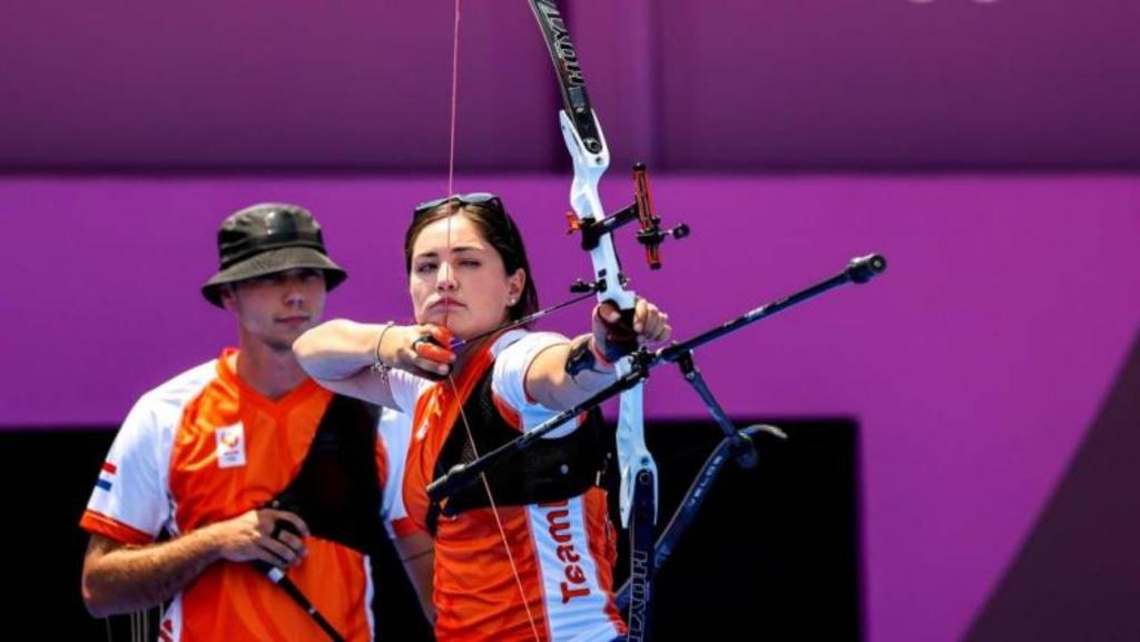Gabriela Bayardo también sube al podio de tiro con arco en los Juegos Olímpicos de Tokio 2020