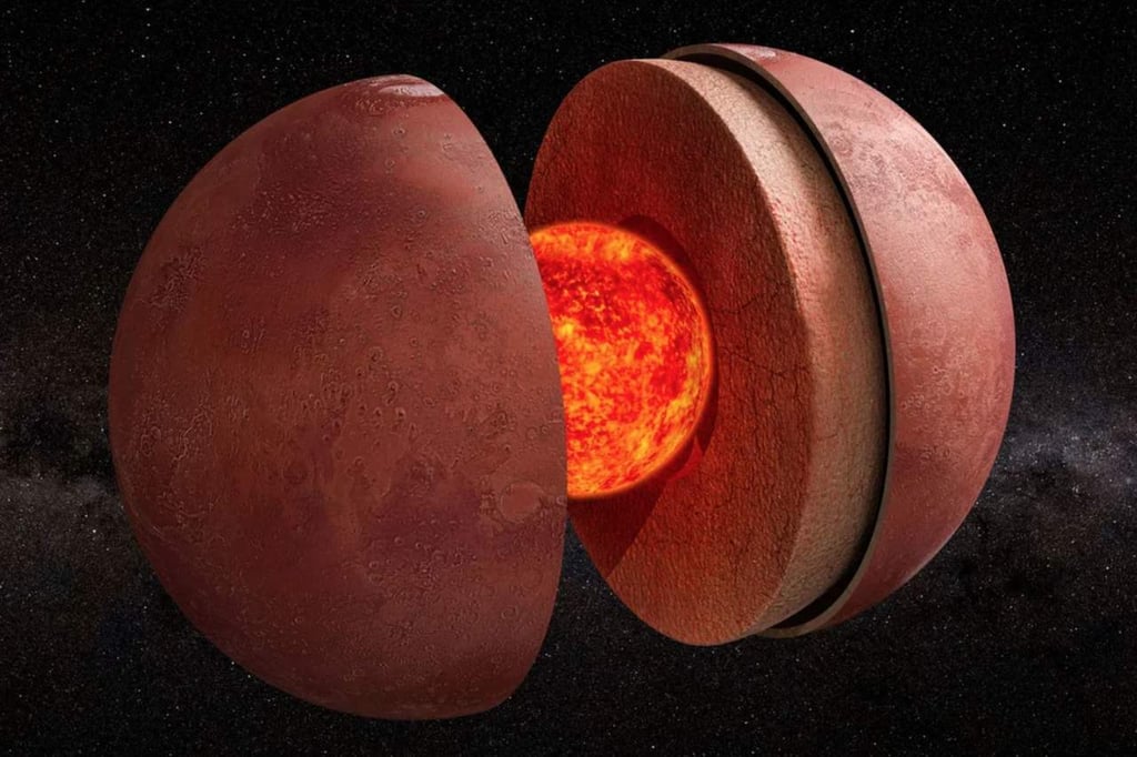 La estructura interna de Marte es revelada gracias a sus movimientos sísmicos