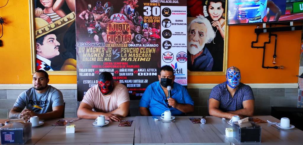 Lucha Triple A regresa al Palenque Gómez Palacio