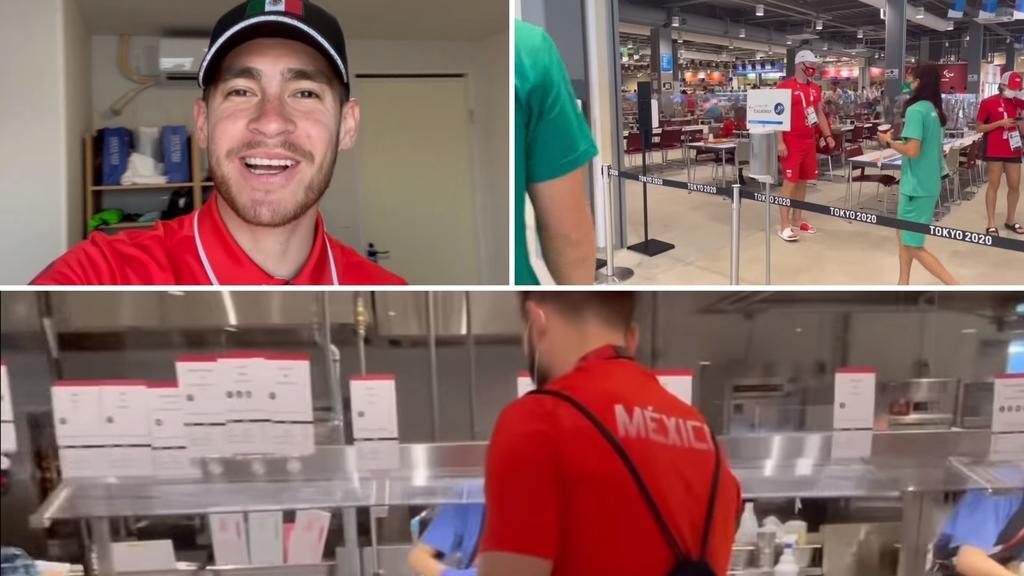 VIDEO: Así es el comedor de la Selección Mexicana en la Villa Olímpica de Tokio 2020