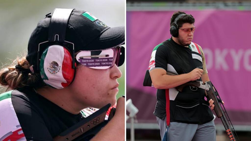 Los tiradores mexicanos Orozco y Ramírez se despiden de Tokio 2020 con participación en equipo mixto