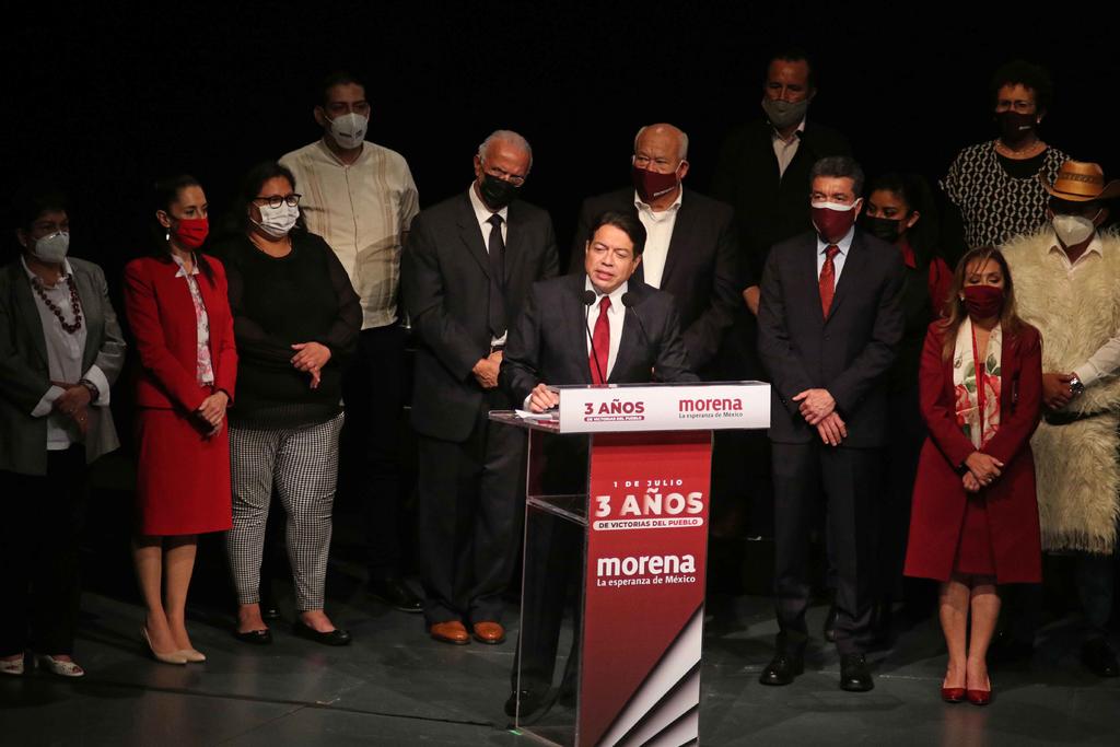 Morena celebra tercer año del triunfo electoral de López Obrador